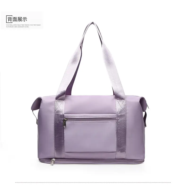 Custom Printed Logo Travel Bag Large Capacity Outdoor Travel Bag Luggage Bag Satchel Shoulder Bag Fitness Bag — feature 41