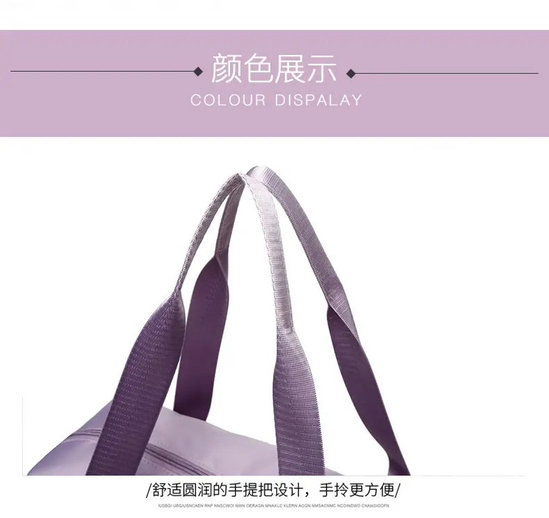 Custom Printed Logo Travel Bag Large Capacity Outdoor Travel Bag Luggage Bag Satchel Shoulder Bag Fitness Bag — feature 43