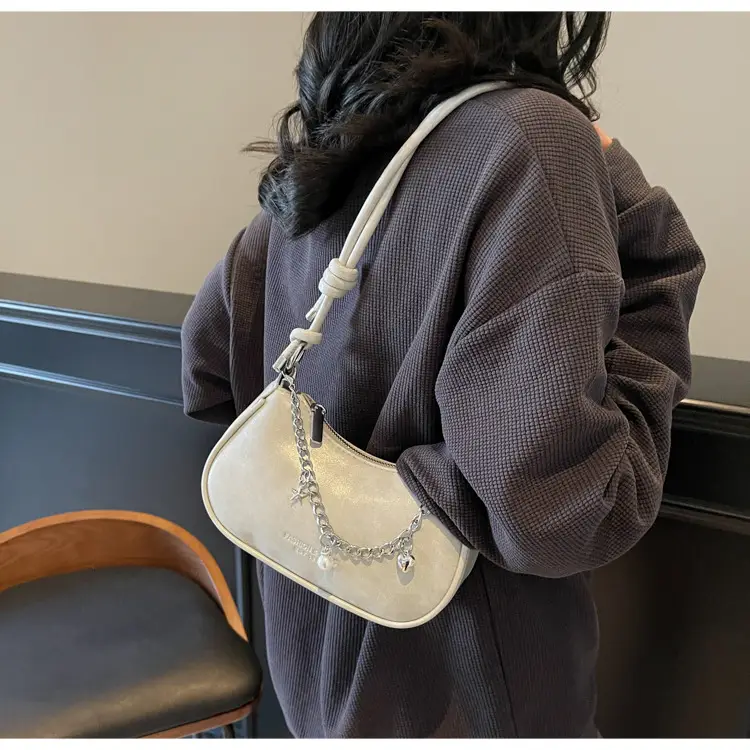 Elegant Yellow Chain Shoulder Bag for Women — feature 12