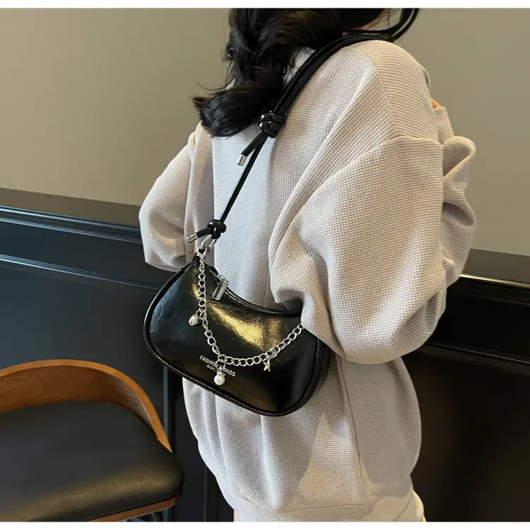 Elegant Yellow Chain Shoulder Bag for Women — feature 16
