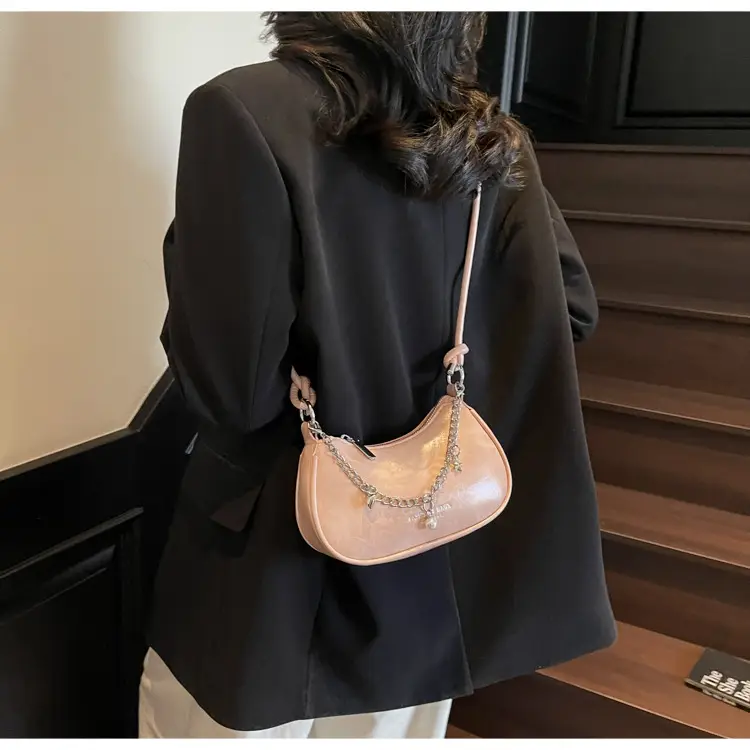 Elegant Yellow Chain Shoulder Bag for Women — feature 21
