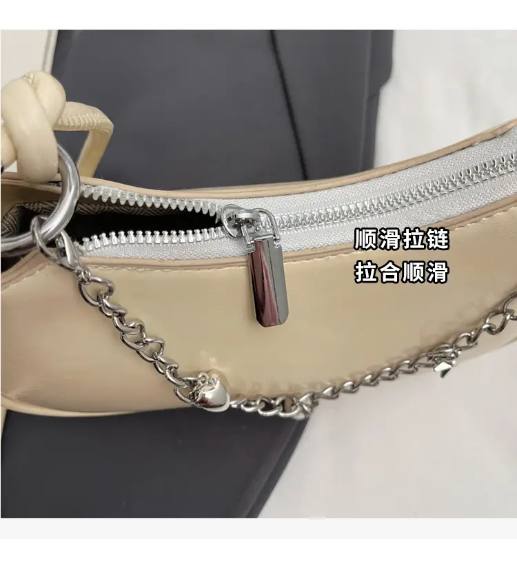Elegant Yellow Chain Shoulder Bag for Women — feature 6