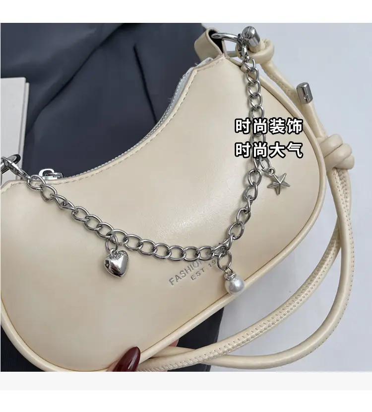 Elegant Yellow Chain Shoulder Bag for Women — feature 8