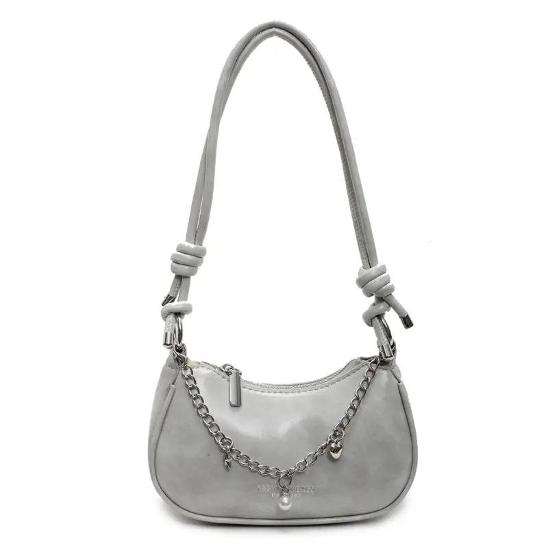 Elegant Yellow Chain Shoulder Bag for Women - Image 2