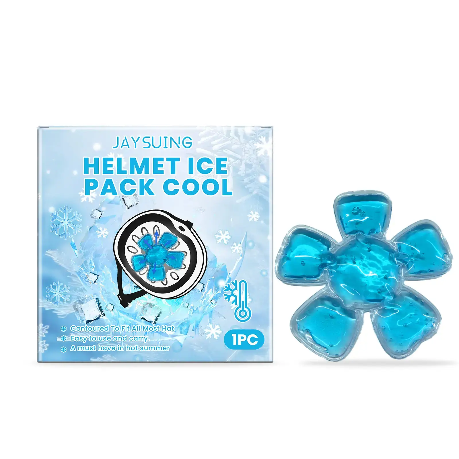 Head Ice Pack for Summer Cooling Gel Cap - Image 6