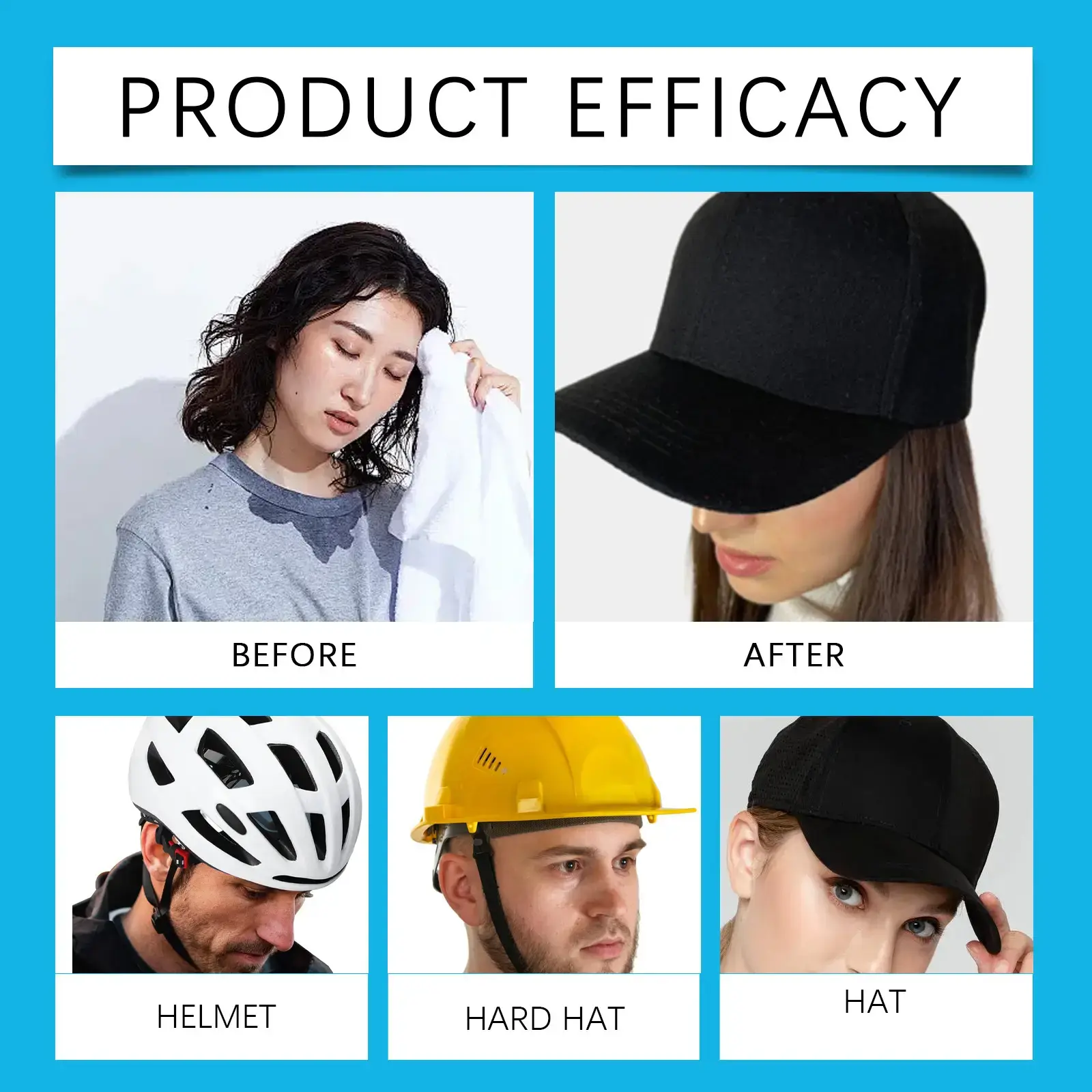 Head Ice Pack for Summer Cooling Gel Cap — feature 15