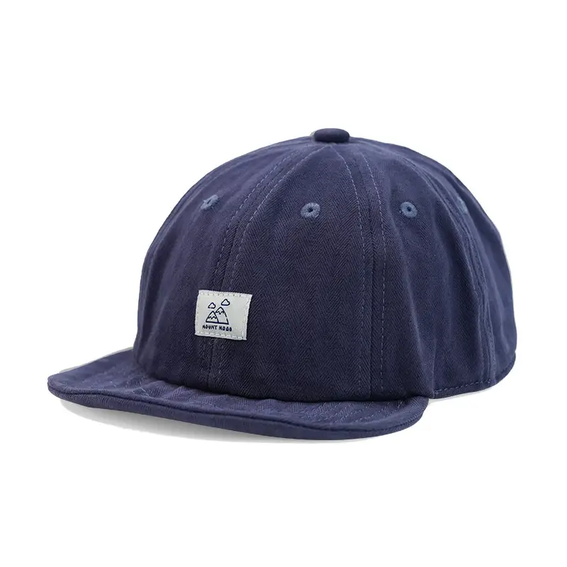 Japanese Style Kids Green Peaked Cap Sun Hat - Image 2