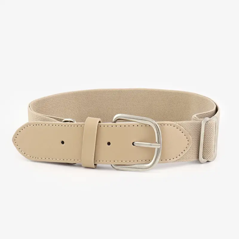 Pink Elastic Baseball Belt for Youth & Students