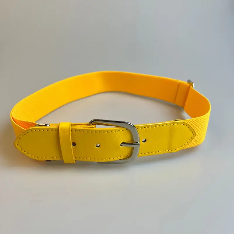 Pink Elastic Baseball Belt for Youth & Students