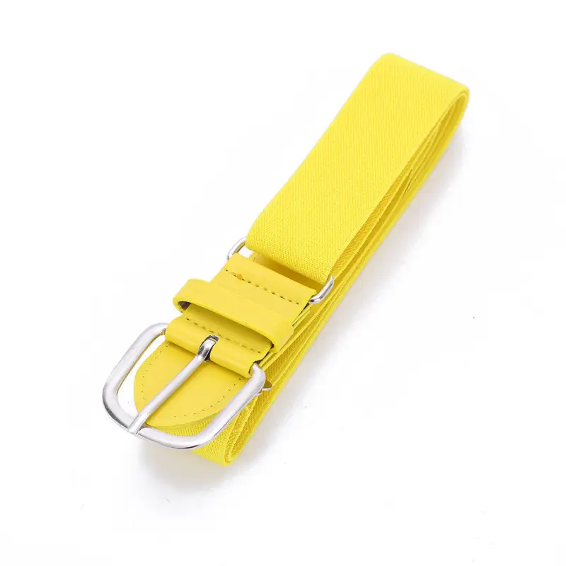 Pink Elastic Baseball Belt for Youth & Students