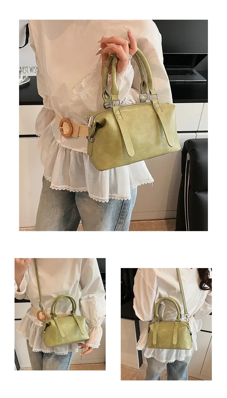 Light Blue Leather Handbag for Women 2026 — feature 13