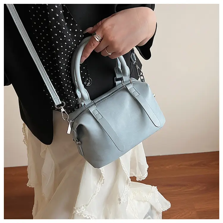 Light Blue Leather Handbag for Women 2026 — feature 20