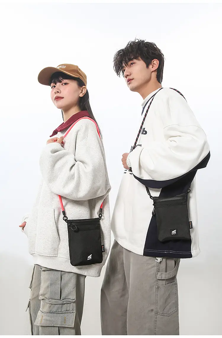 Small Black Satchel Crossbody Bag for Men — feature 16