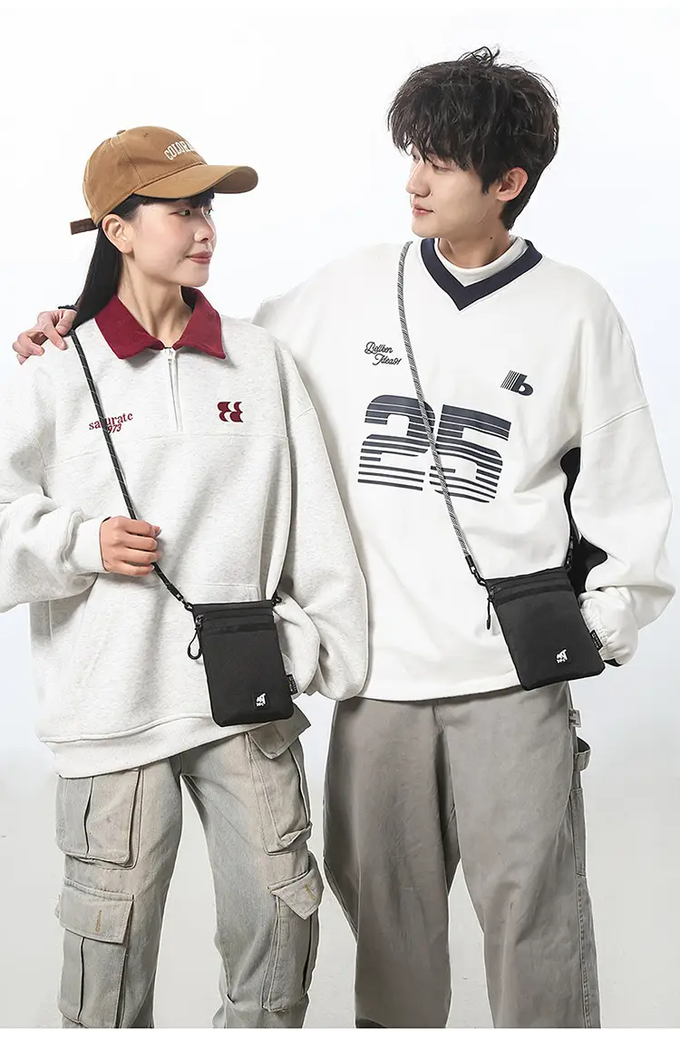 Small Black Satchel Crossbody Bag for Men — feature 21
