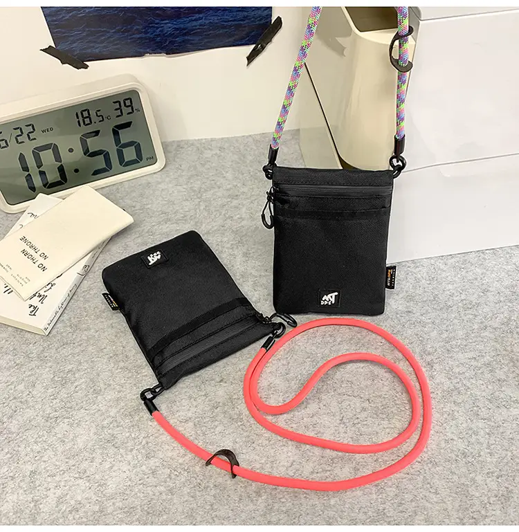 Small Black Satchel Crossbody Bag for Men — feature 30