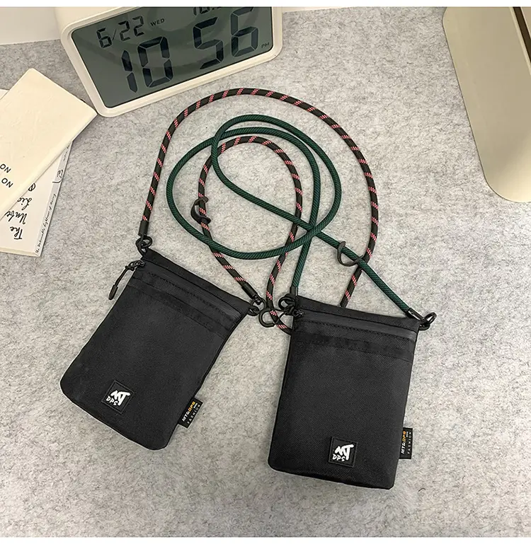 Small Black Satchel Crossbody Bag for Men — feature 31