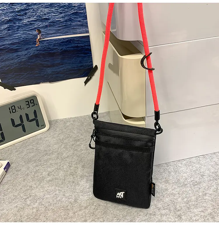 Small Black Satchel Crossbody Bag for Men — feature 32