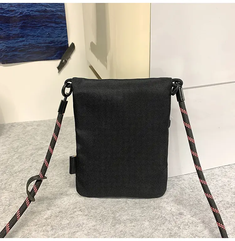 Small Black Satchel Crossbody Bag for Men — feature 38