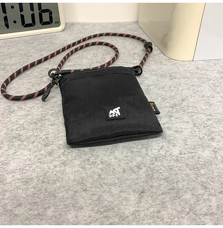 Small Black Satchel Crossbody Bag for Men — feature 39