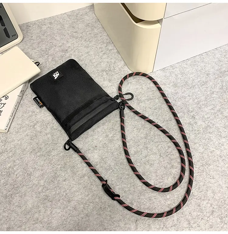 Small Black Satchel Crossbody Bag for Men — feature 40