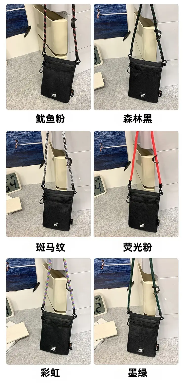 Small Black Satchel Crossbody Bag for Men — feature 7
