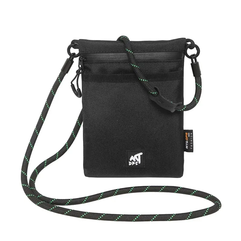 Small Black Satchel Crossbody Bag for Men