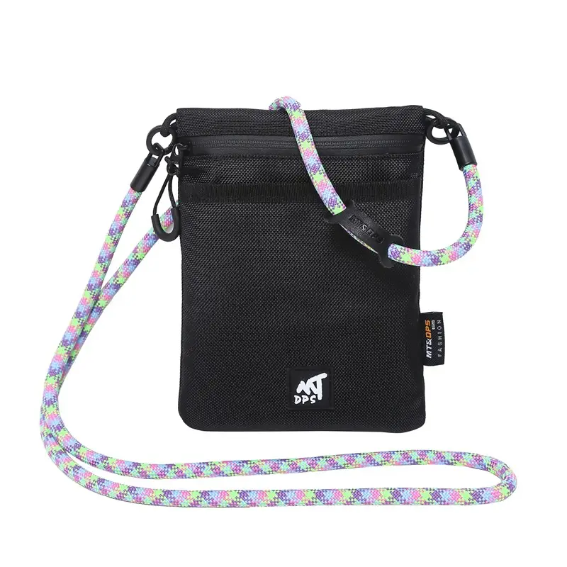 Small Black Satchel Crossbody Bag for Men