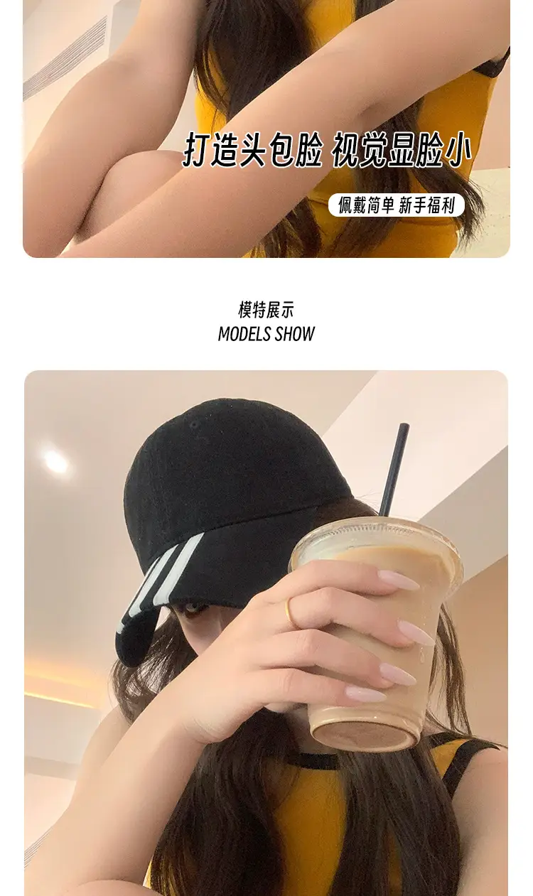 Women Grey Baseball Cap All Season — feature 10