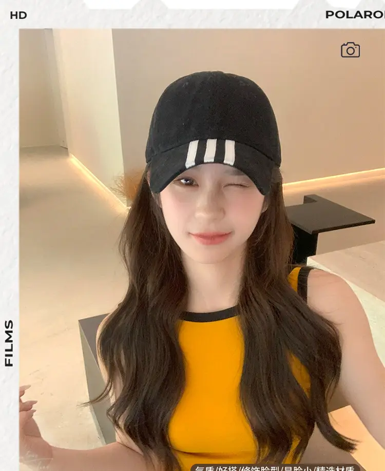 Women Grey Baseball Cap All Season — feature 4