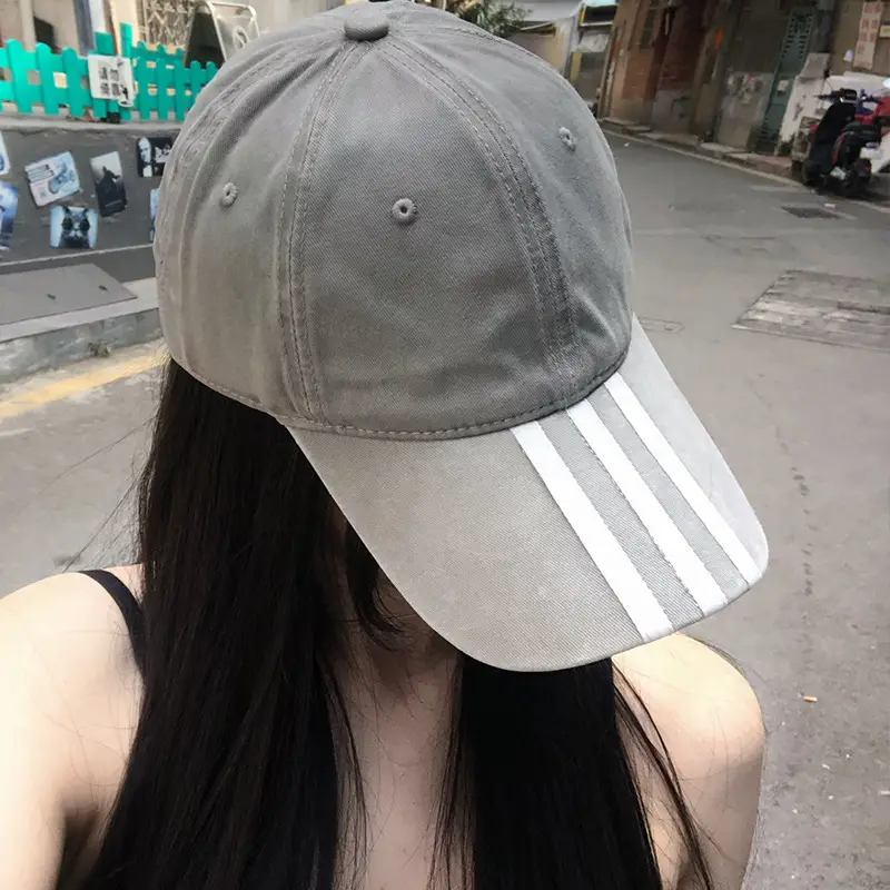 Women Grey Baseball Cap All Season - Image 5