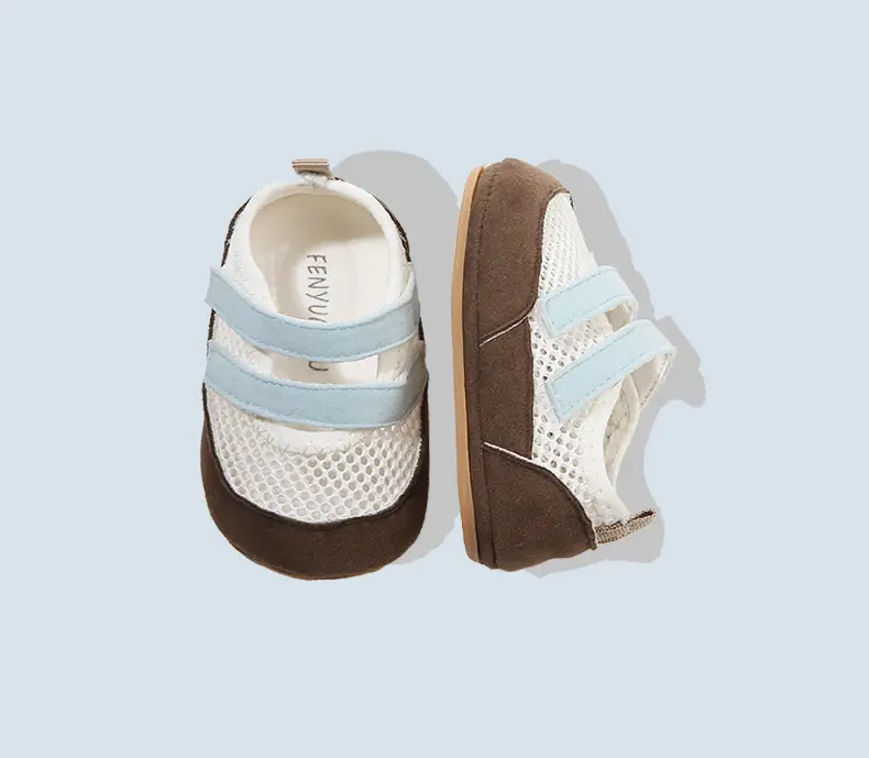 Summer New Mesh Shoes for Infants and Toddlers, 6-12 Months Old, One-Year-Old Male and Female Babies, Soft-Soled Non-Slip Baby Shoes — feature 24