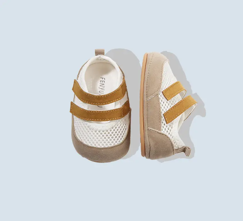 Summer New Mesh Shoes for Infants and Toddlers, 6-12 Months Old, One-Year-Old Male and Female Babies, Soft-Soled Non-Slip Baby Shoes — feature 27
