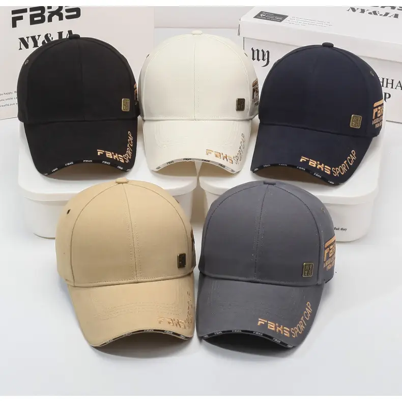 Men Women Baseball Cap Black Embroidered Sport Cap — feature 8