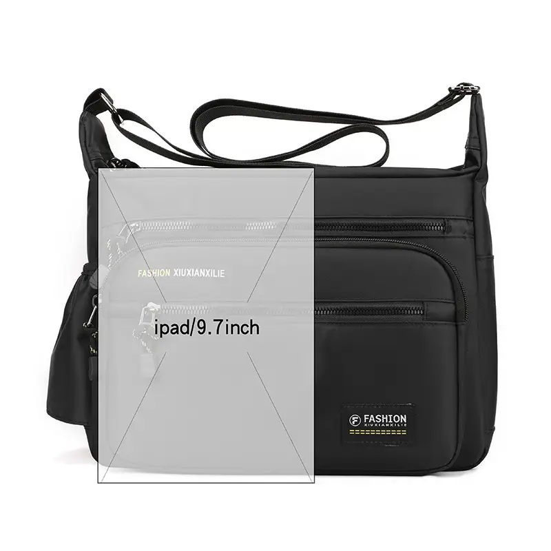 Men's Waterproof Crossbody Bag Business Travel Casual Fashion - Image 9