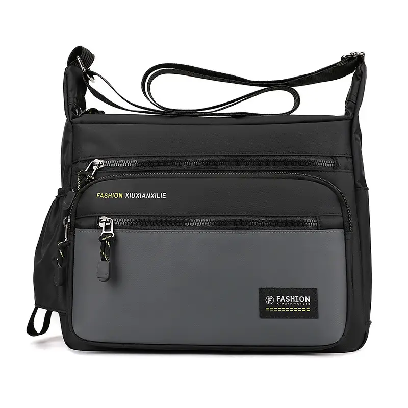 Men's Waterproof Crossbody Bag Business Travel Casual Fashion - Image 2