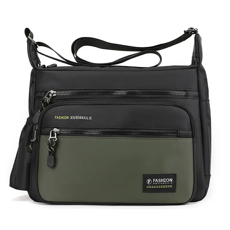 Men's Waterproof Crossbody Bag Business Travel Casual Fashion - Image 3