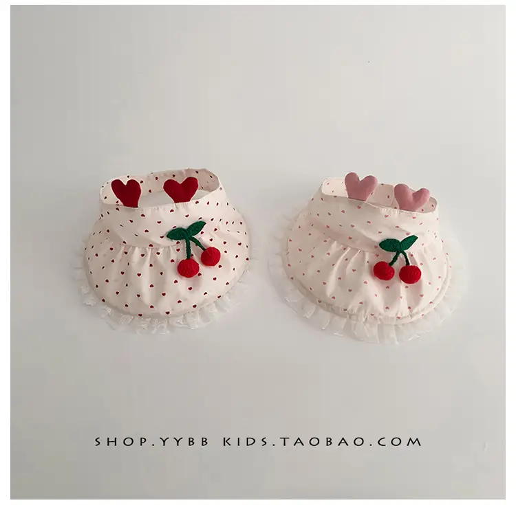 Baby Sun Hat with Duck Tongue & Heart Decor — feature 9