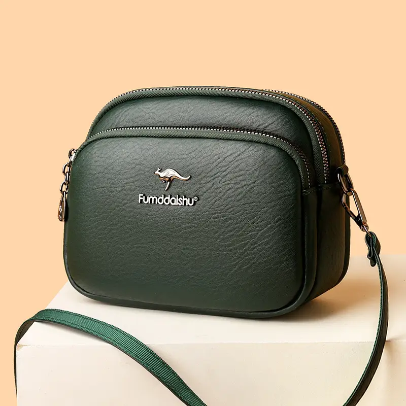 Women's Black Crossbody Bag 2025 Spring New - Image 8