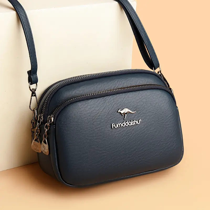 Women's Black Crossbody Bag 2025 Spring New - Image 9