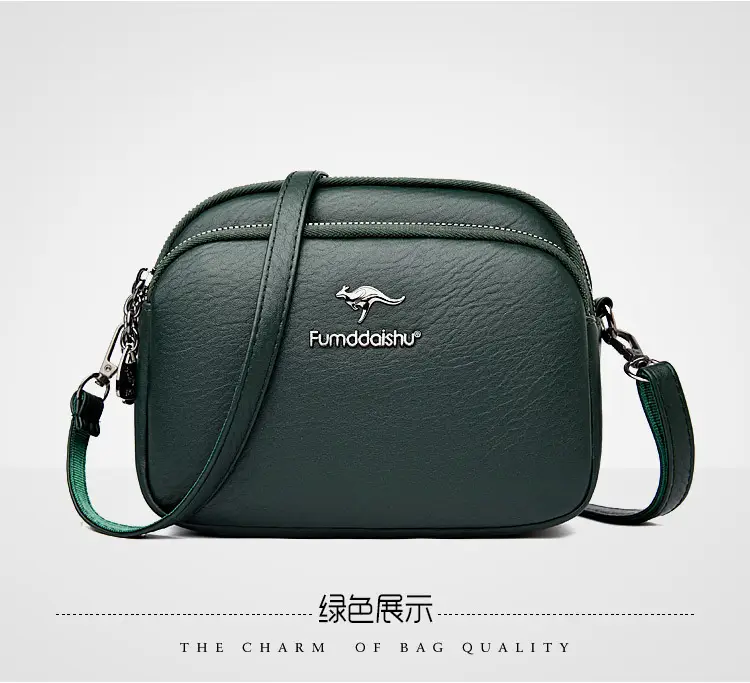 Women's Black Crossbody Bag 2025 Spring New — feature 20