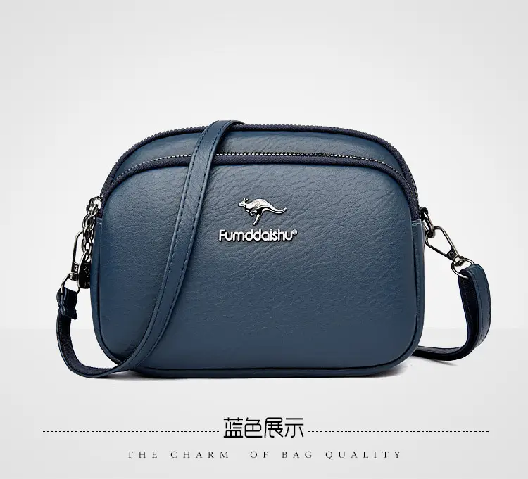 Women's Black Crossbody Bag 2025 Spring New — feature 21