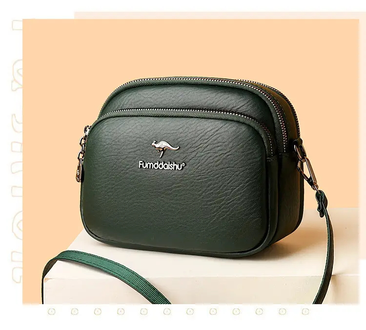 Women's Black Crossbody Bag 2025 Spring New — feature 7