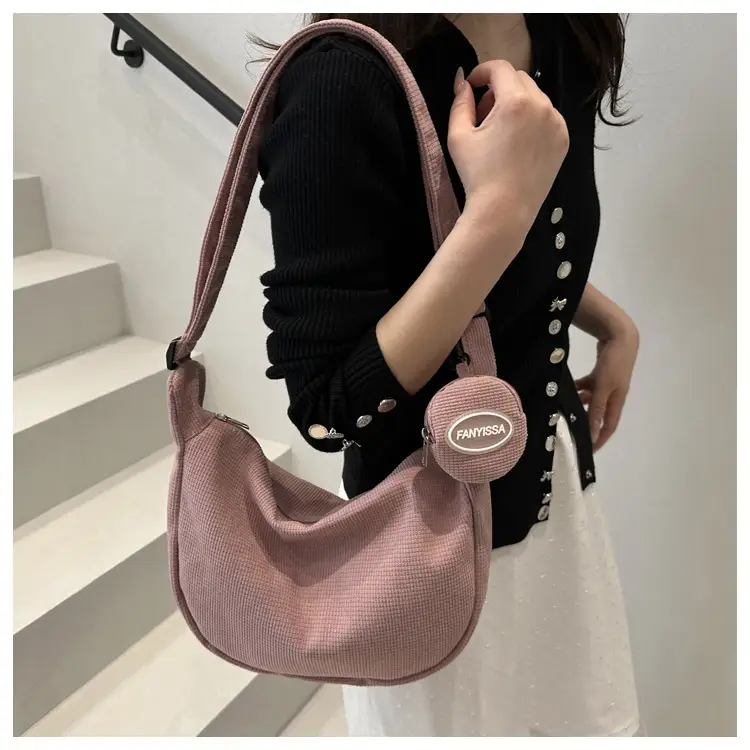 Women's Cream Crossbody Bag 2025 Spring New — feature 14