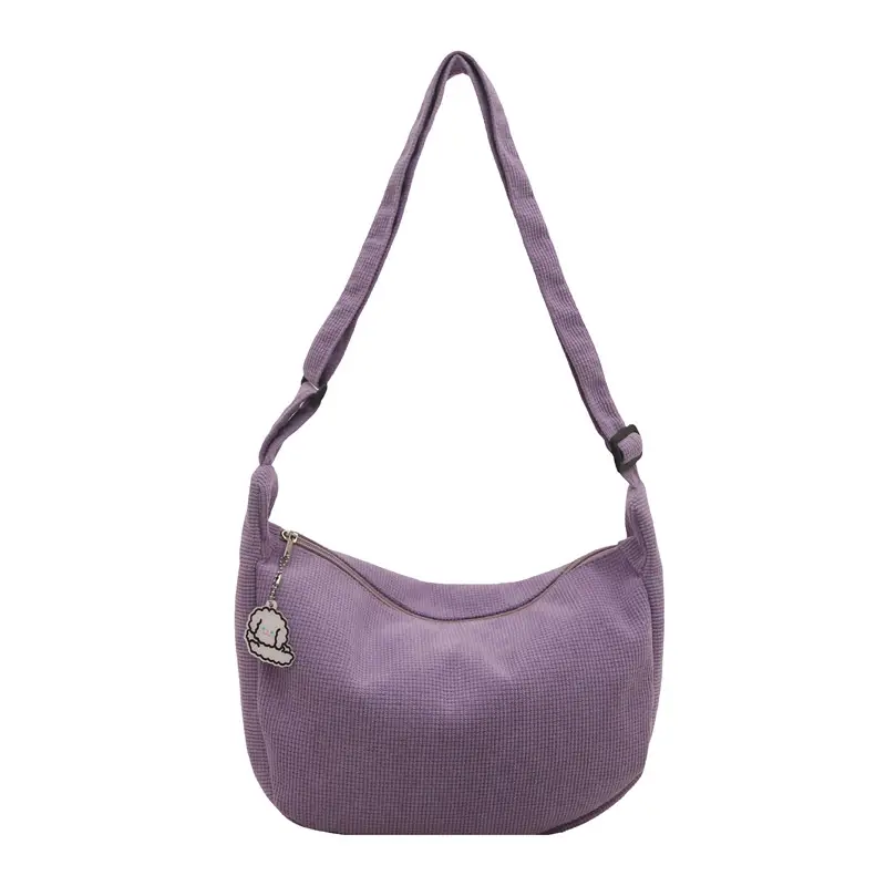Women's Large Canvas Shoulder Bag Beige 2025 Spring Summer - Image 13