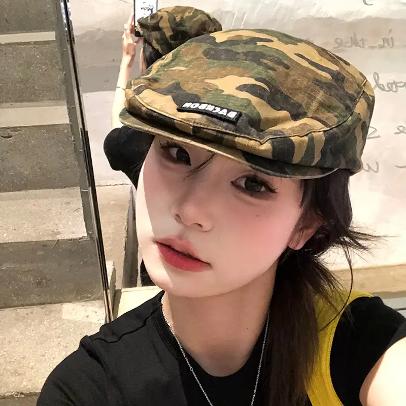 Women Camo Cap Spring Summer Hot Girls Fashion - Image 4
