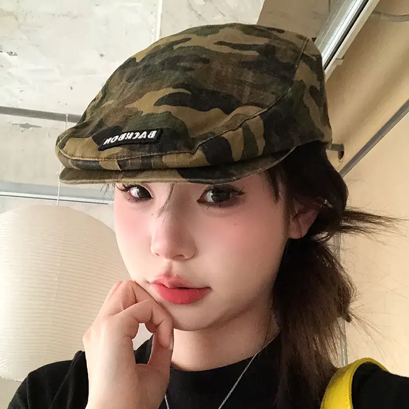 Women Camo Cap Spring Summer Hot Girls Fashion - Image 5