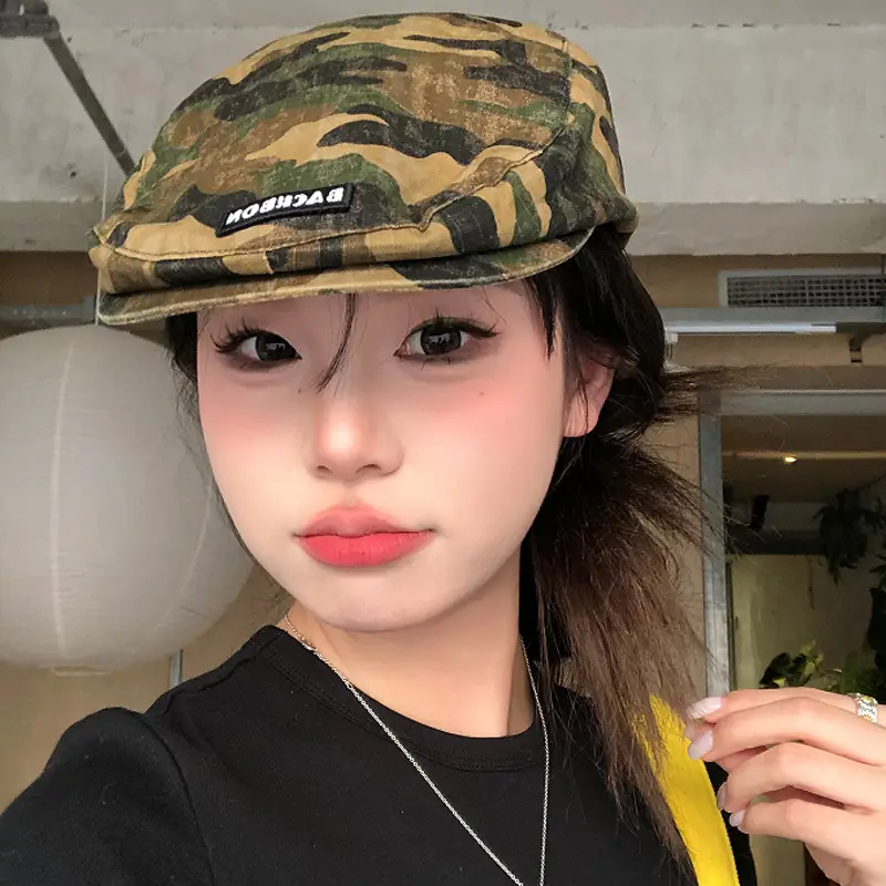 Women Camo Cap Spring Summer Hot Girls Fashion - Image 6