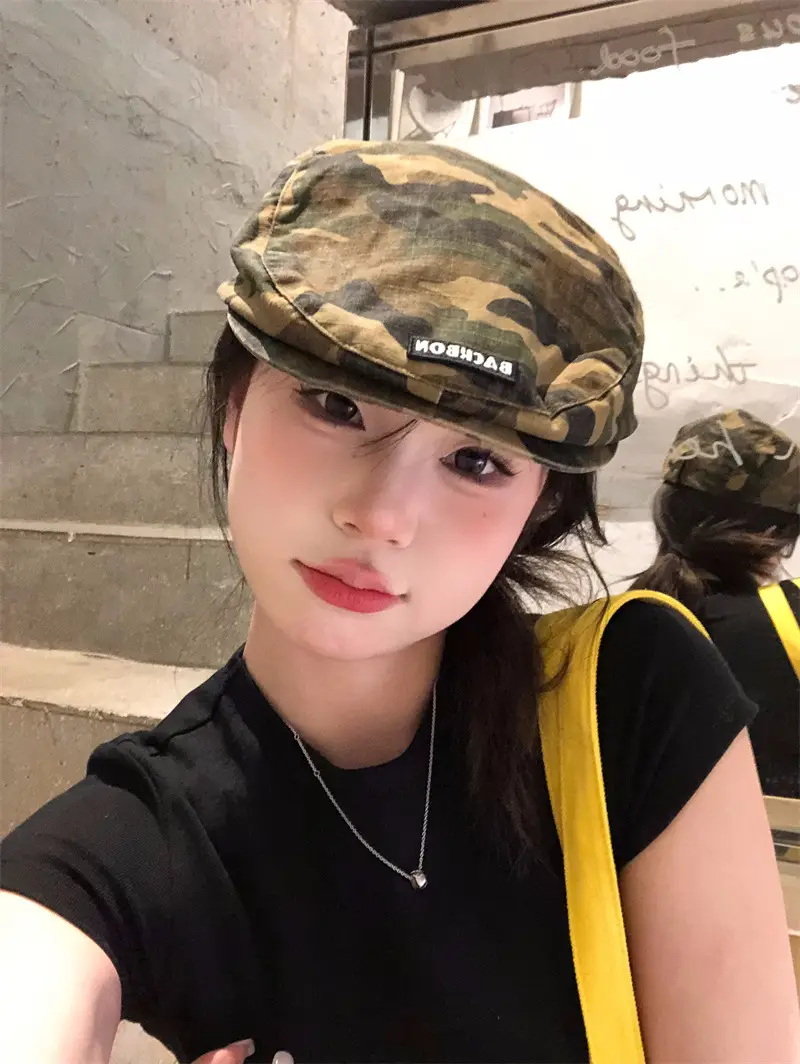 Women Camo Cap Spring Summer Hot Girls Fashion — feature 1