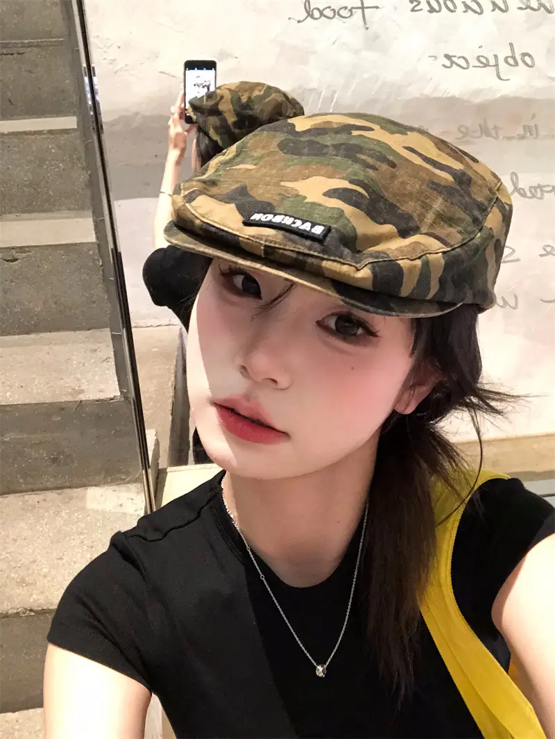 Women Camo Cap Spring Summer Hot Girls Fashion — feature 2