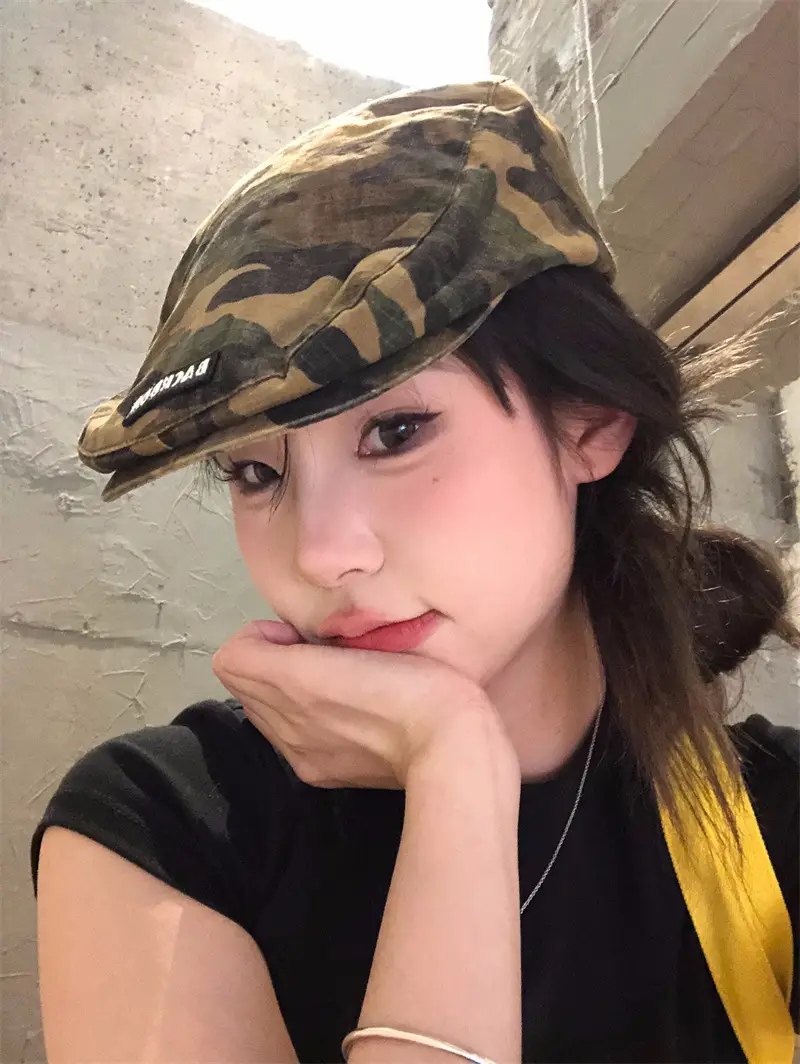 Women Camo Cap Spring Summer Hot Girls Fashion — feature 3